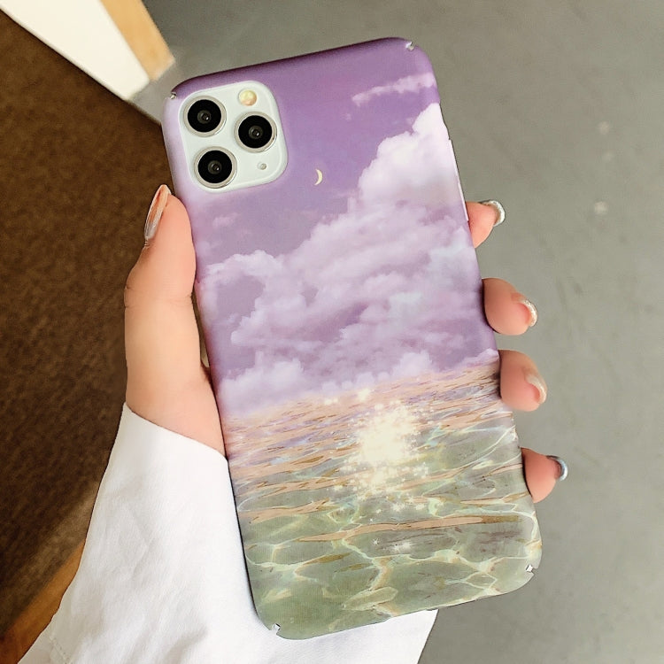 For iPhone 11 Pro Max Water Stick Style Hard Protective Case