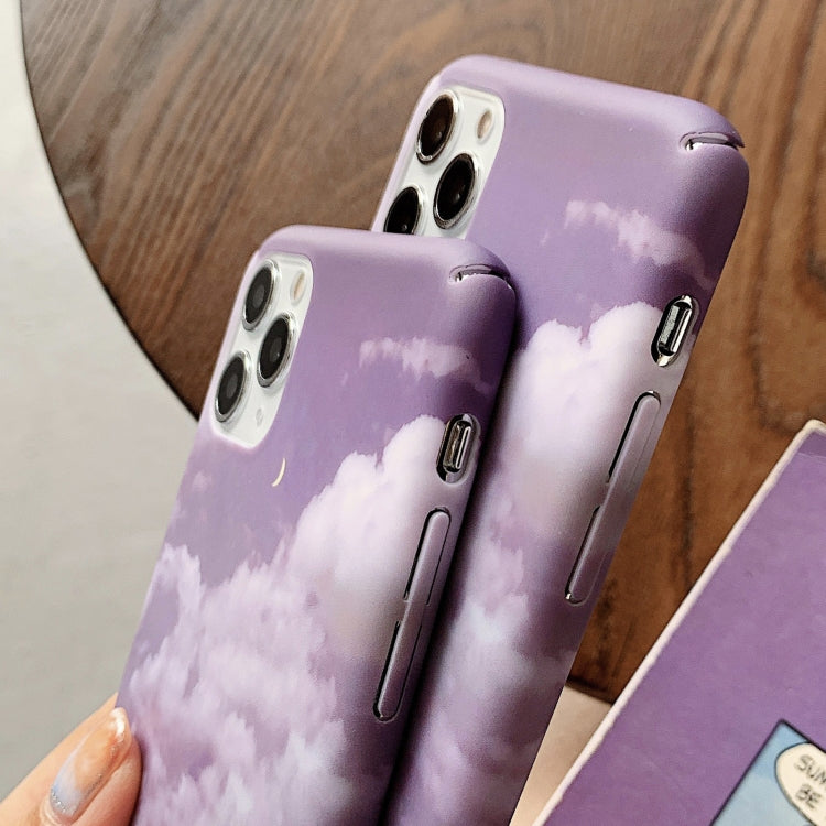 For iPhone 11 Pro Max Water Stick Style Hard Protective Case