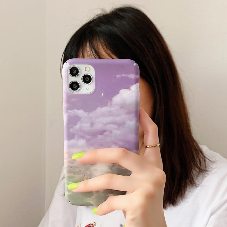 For iPhone 12 / 12 Pro Water Stick Style Hard Protective Case