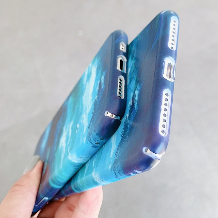 For iPhone 12 Pro Max Water Stick Style Hard Protective Case