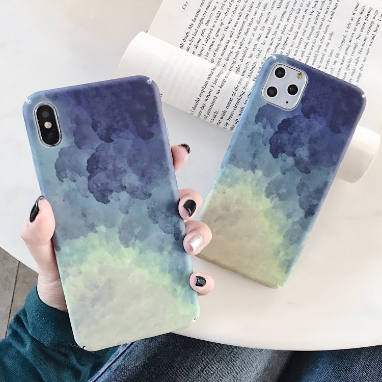 For iPhone 12 Pro Max Water Stick Style Hard Protective Case