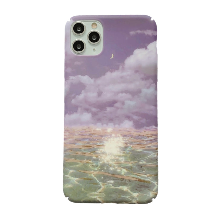 For iPhone 12 Pro Max Water Stick Style Hard Protective Case