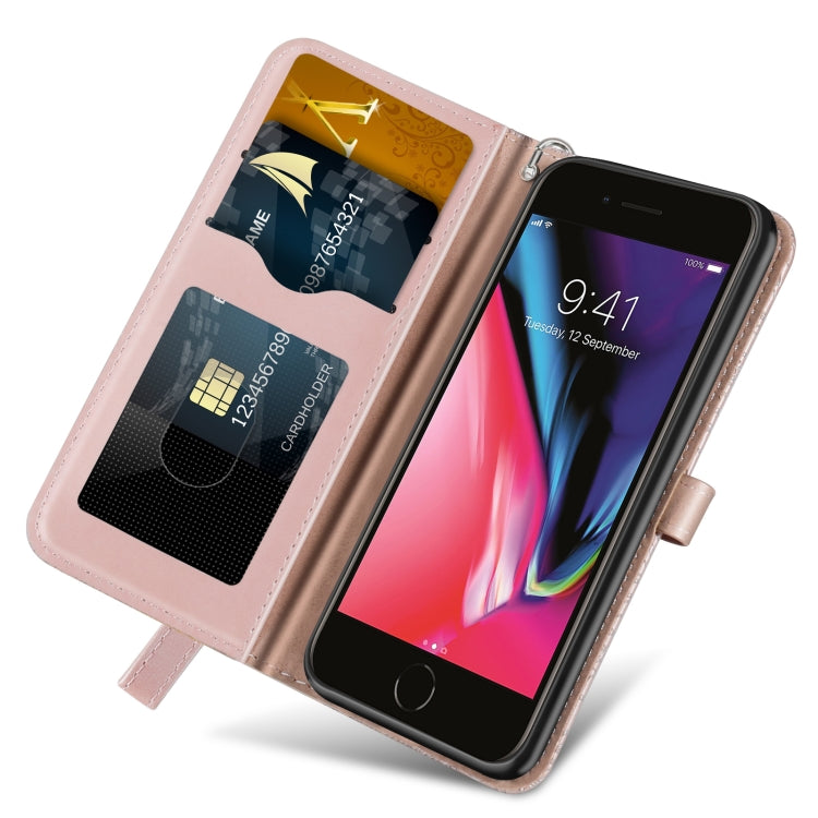 Life of Tree Embossing Pattern Horizontal Flip Leather Case with Holder & Card Slot & Wallet & Photo Frame & Lanyard For iPhone 6 & 6s