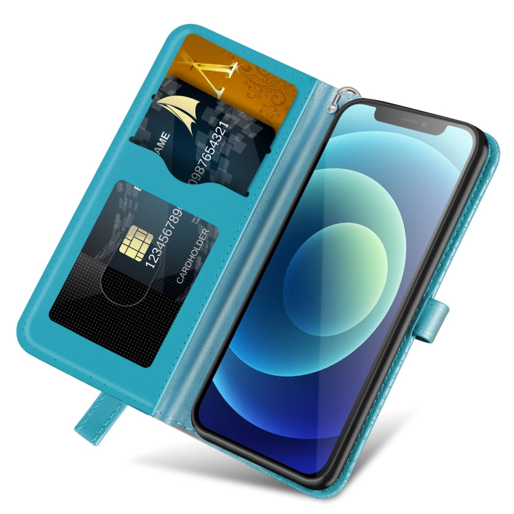 For iPhone 11 Pro Max Life of Tree Embossing Pattern Horizontal Flip Leather Case with Holder & Card Slot & Wallet & Photo Frame & Lanyard
