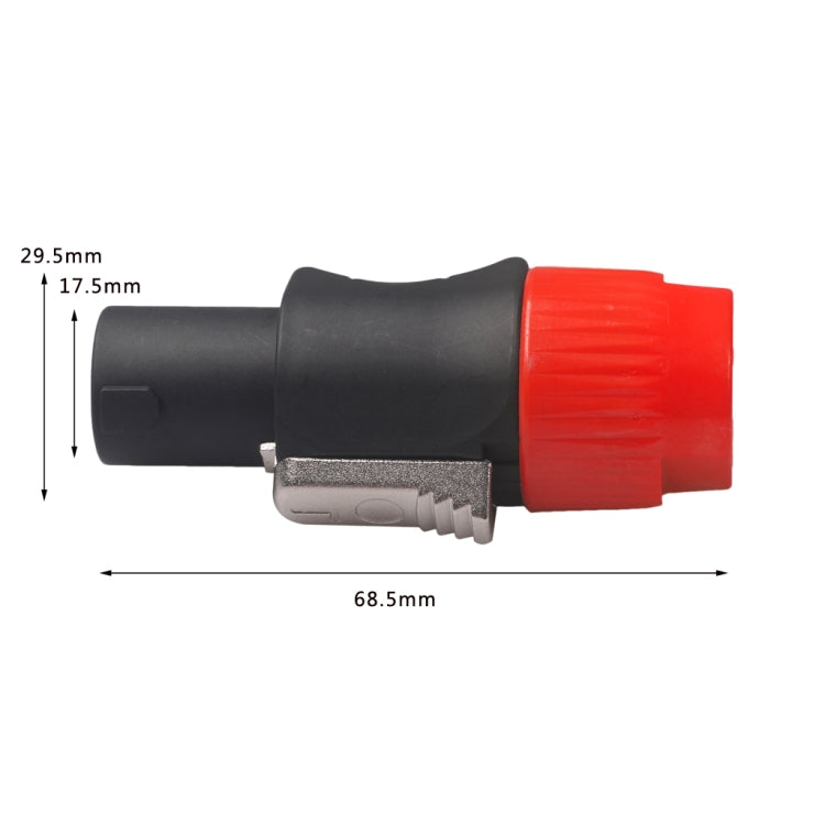 NL4FC 2221 4 Pin Plug Male Speaker Audio Connector