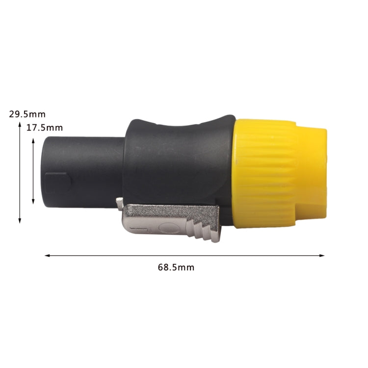NL4FC 2221 4 Pin Plug Male Speaker Audio Connector