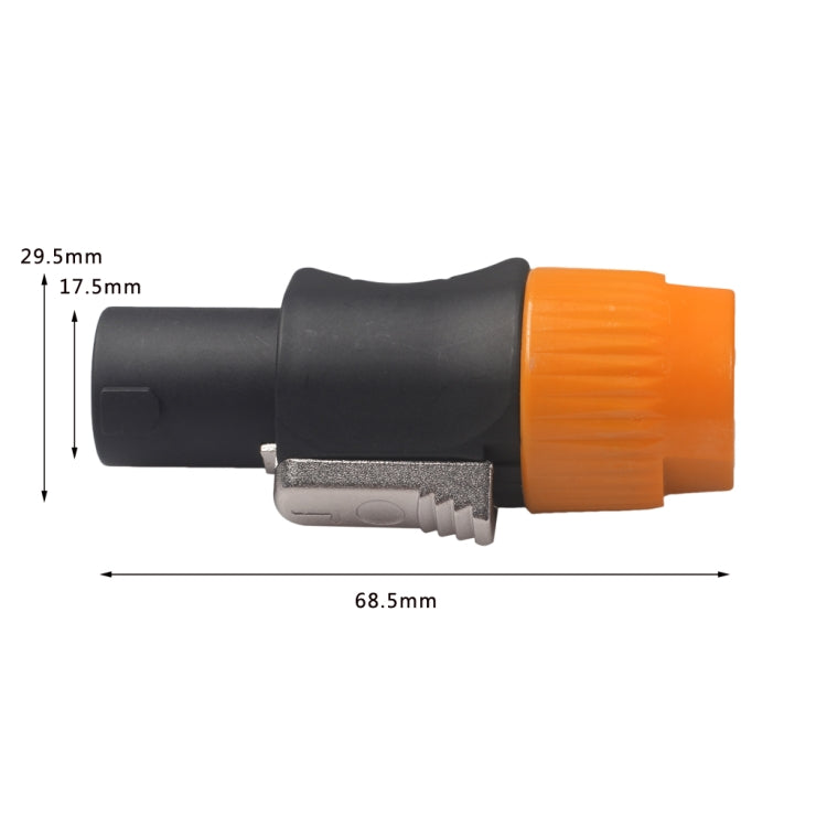 NL4FC 2221 4 Pin Plug Male Speaker Audio Connector