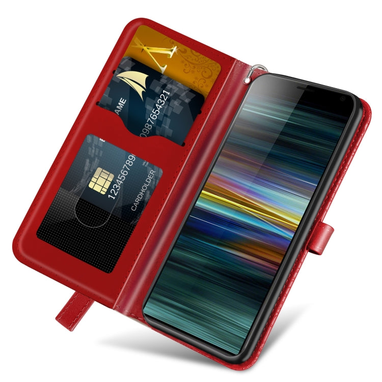For Sony Xperia 8 Life of Tree Embossing Pattern Horizontal Flip Leather Case with Holder & Card Slot & Wallet & Photo Frame & Lanyard