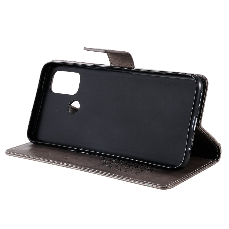 For OPPO A53(2020) / A33(2020) / A53s / A32 Sun Embossing Pattern Horizontal Flip Leather Case with Card Slot & Holder & Wallet & Lanyard
