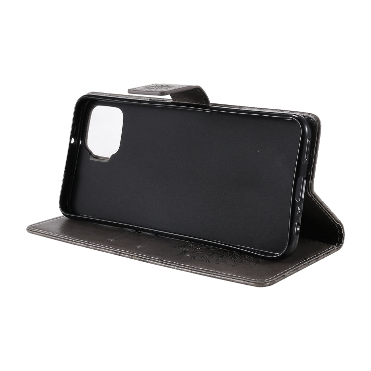 For OPPO F17 / A73 Sun Embossing Pattern Horizontal Flip Leather Case with Card Slot & Holder & Wallet & Lanyard