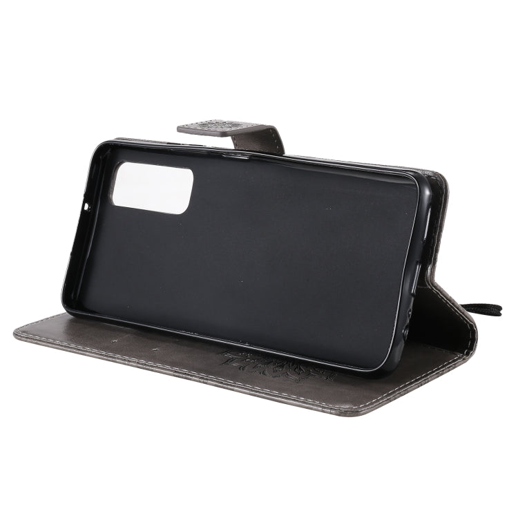 For Huawei P Smart 2021 Sun Embossing Pattern Horizontal Flip Leather Case with Card Slot & Holder & Wallet & Lanyard