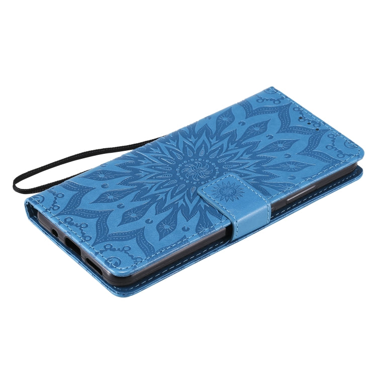 For Nokia 2.4 Sun Embossing Pattern Horizontal Flip Leather Case with Card Slot & Holder & Wallet & Lanyard