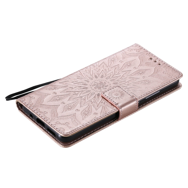 For Nokia 2.4 Sun Embossing Pattern Horizontal Flip Leather Case with Card Slot & Holder & Wallet & Lanyard