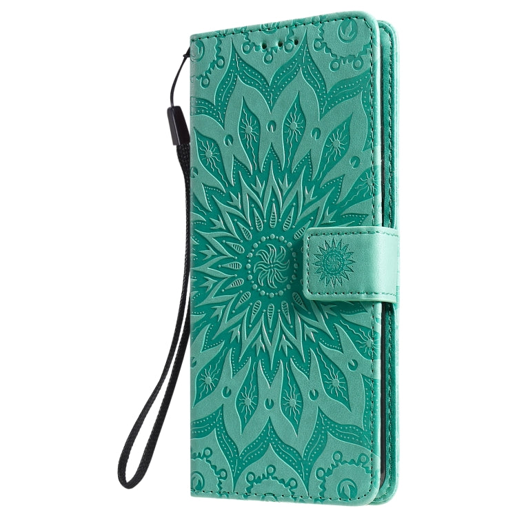 For Xiaomi Mi 10T Lite 5G Sun Embossing Pattern Horizontal Flip Leather Case with Card Slot & Holder & Wallet & Lanyard