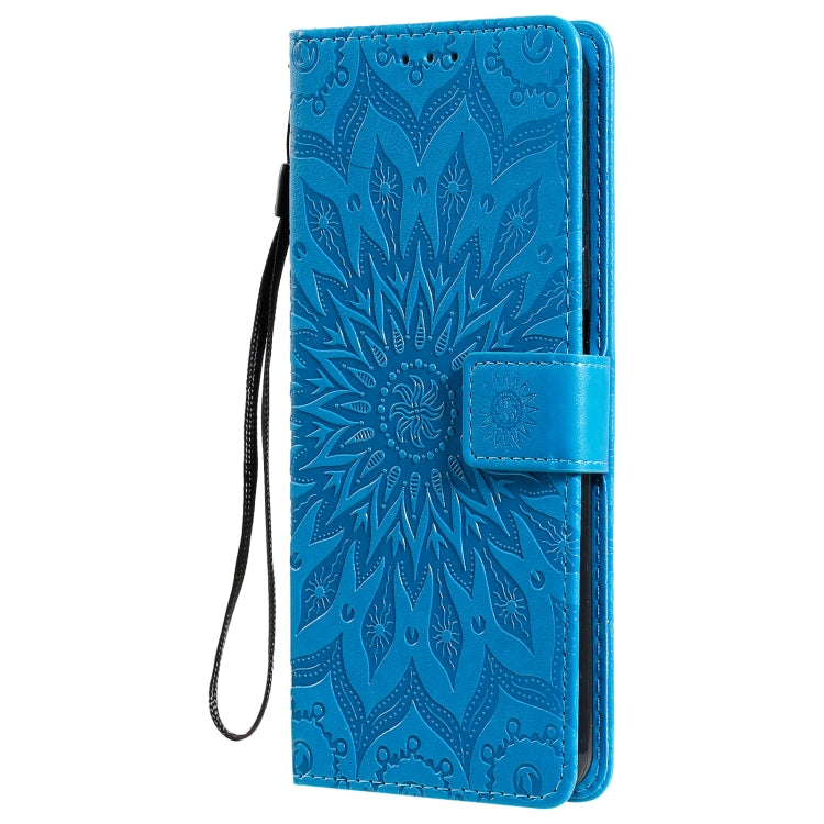 For Xiaomi Mi 10T Lite 5G Sun Embossing Pattern Horizontal Flip Leather Case with Card Slot & Holder & Wallet & Lanyard