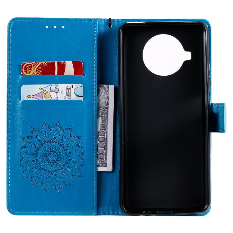 For Xiaomi Mi 10T Lite 5G Sun Embossing Pattern Horizontal Flip Leather Case with Card Slot & Holder & Wallet & Lanyard