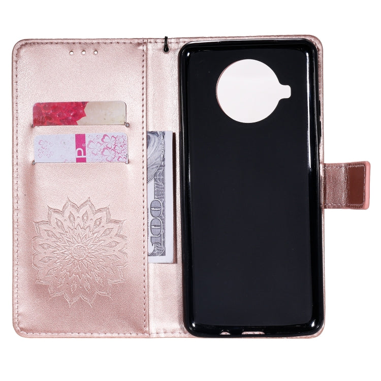 For Xiaomi Mi 10T Lite 5G Sun Embossing Pattern Horizontal Flip Leather Case with Card Slot & Holder & Wallet & Lanyard