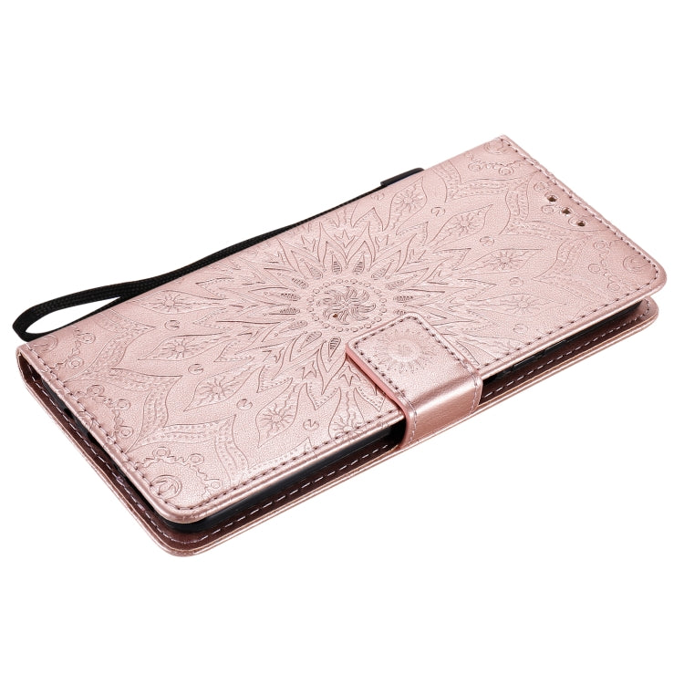 For Xiaomi Mi 10T Lite 5G Sun Embossing Pattern Horizontal Flip Leather Case with Card Slot & Holder & Wallet & Lanyard