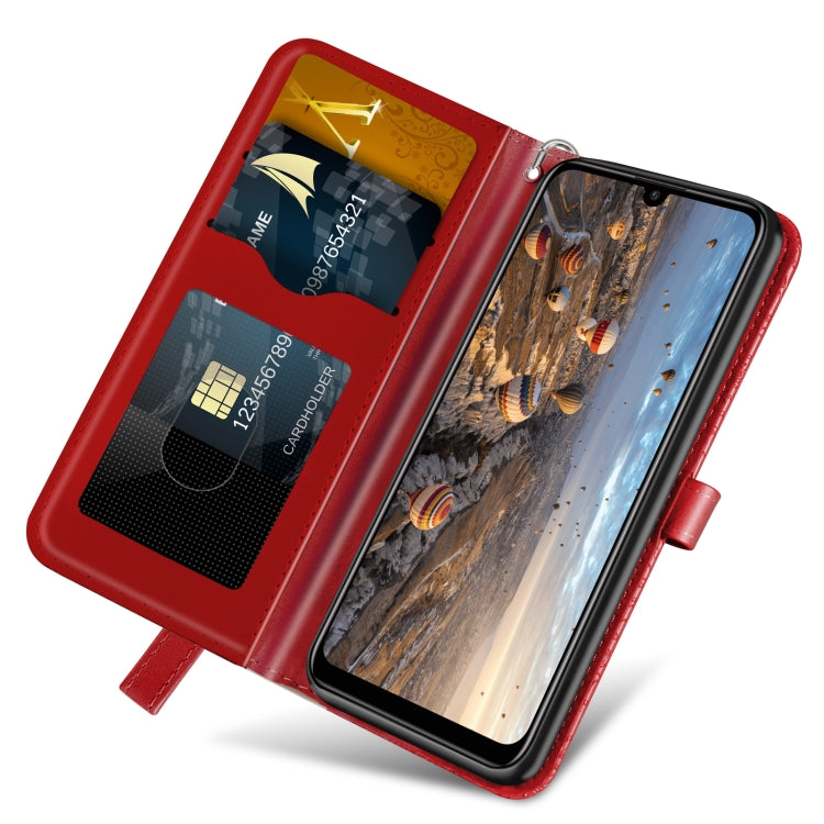 For Huawei P smart 2020 Life of Tree Embossing Pattern Horizontal Flip Leather Case with Holder & Card Slot & Wallet & Photo Frame & Lanyard