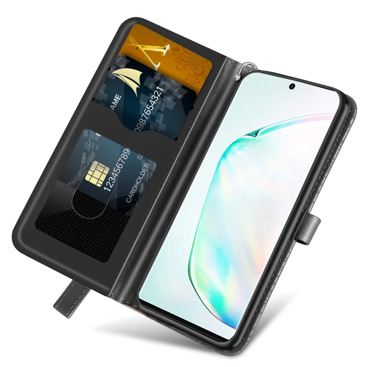 For Samsung Galaxy Note20 Ultra Life of Tree Embossing Pattern Horizontal Flip Leather Case with Holder & Card Slot & Wallet & Photo Frame & Lanyard