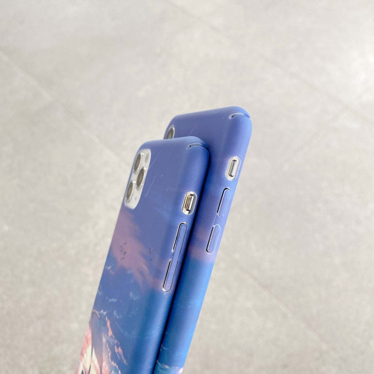 Water Stick Style Hard Protective Cas For iPhone 11 Pro