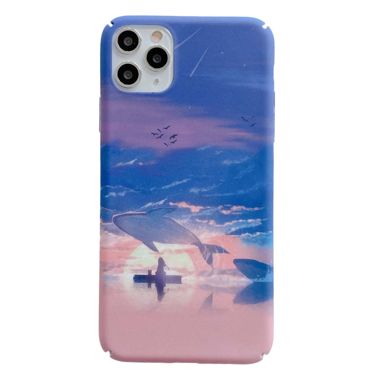 For iPhone 12 / 12 Pro Water Stick Style Hard Protective Cas