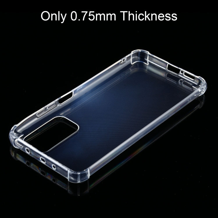 For Xiaomi Mi 10T Pro Four-Corner Shockproof Ultra-thin TPU Case(Transparent)