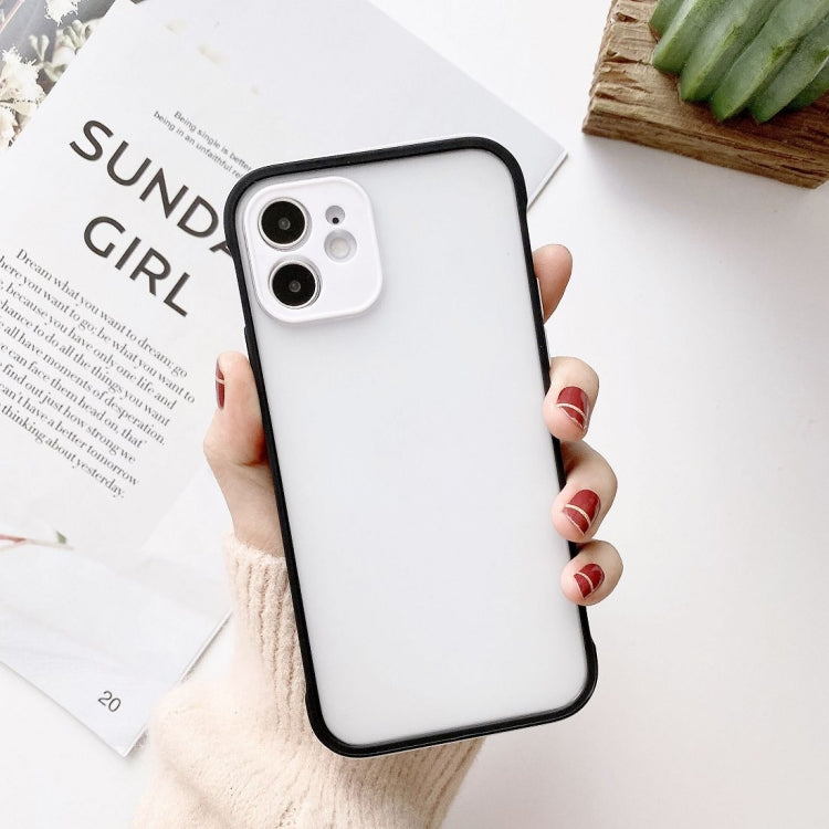 For iPhone 12 mini Phantom Contrast Color Four Corners Shockproof Protective Case