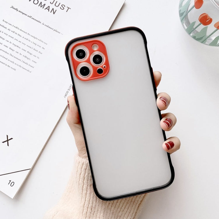 For iPhone 12 Pro Max Phantom Contrast Color Four Corners Shockproof Protective Case