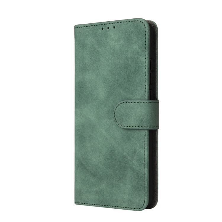 For Samsung Galaxy A02s Solid Color Skin Feel Magnetic Buckle Horizontal Flip Calf Texture PU Leather Case with Holder & Card Slots & Wallet