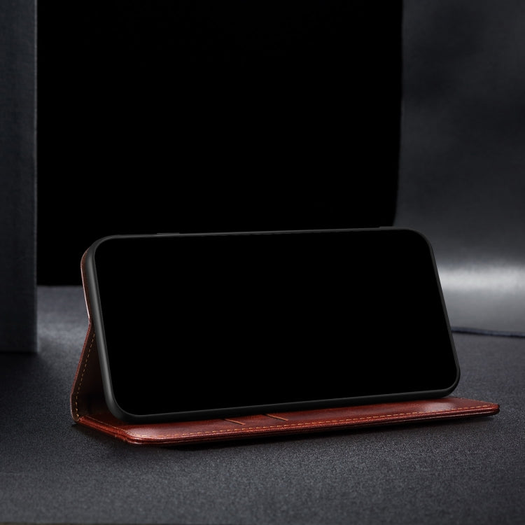 For Samsung Galaxy A72 5G / 4G Simple Wax Crazy Horse Texture Horizontal Flip Leather Case with Card Slots & Wallet