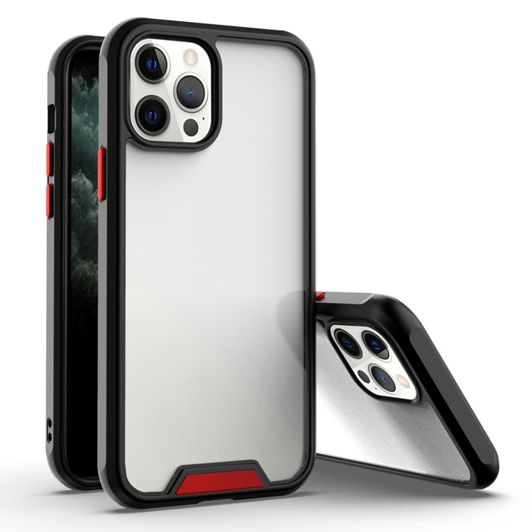 For iPhone 12 mini Bright Shield PC + TPU Protective Case