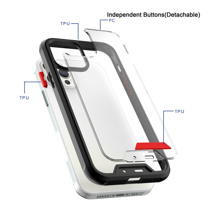 For iPhone 12 mini Bright Shield PC + TPU Protective Case