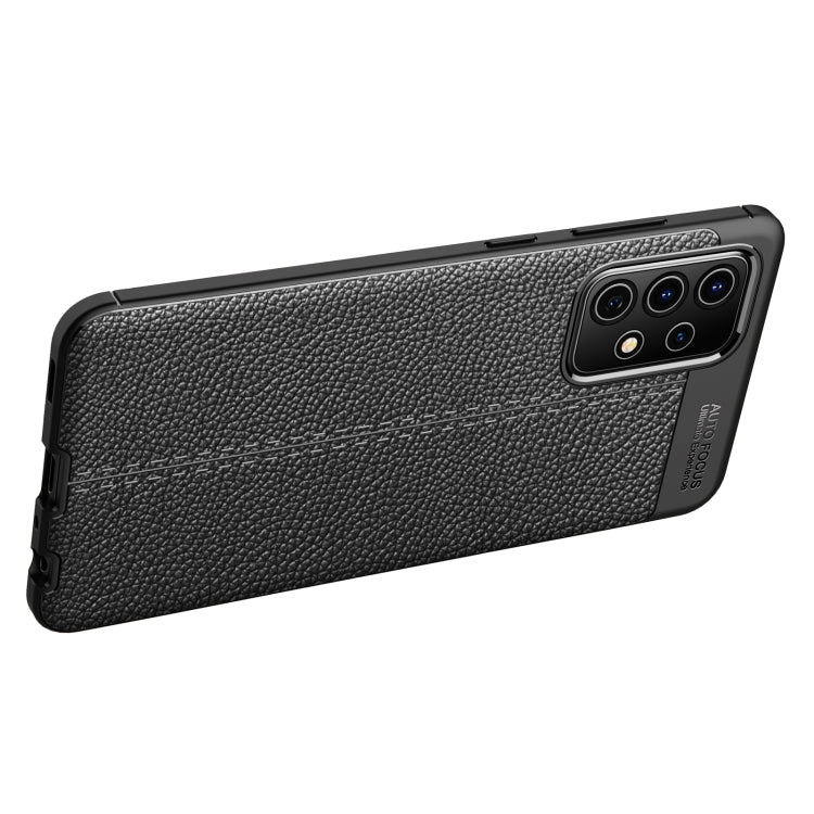 For Samsung Galaxy A72 5G / 4G Litchi Texture TPU Shockproof Case
