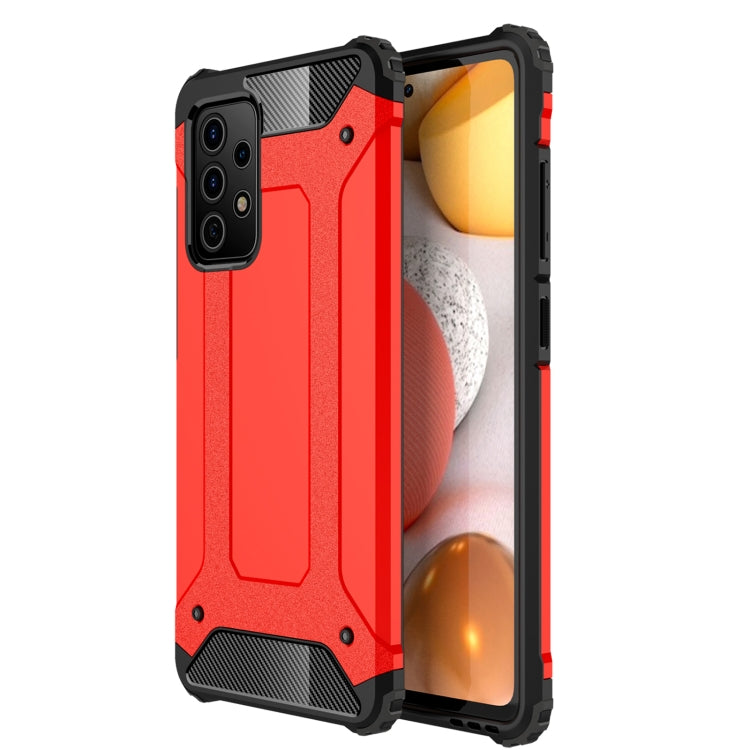 For Samsung Galaxy A72 5G / 4G Magic Armor TPU + PC Combination Case