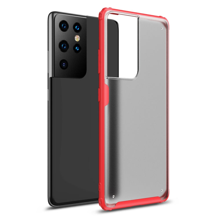 For Samsung Galaxy S21 Ultra Four-corner Shockproof TPU + PC Protective Case