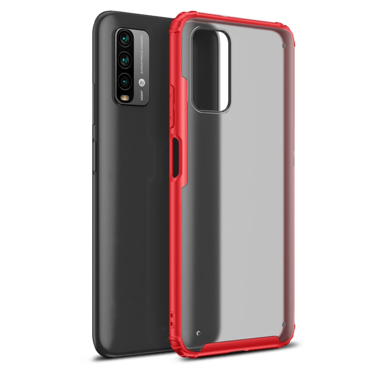 For Xiaomi Redmi Note 9 4G Four-corner Shockproof TPU + PC Protective Case