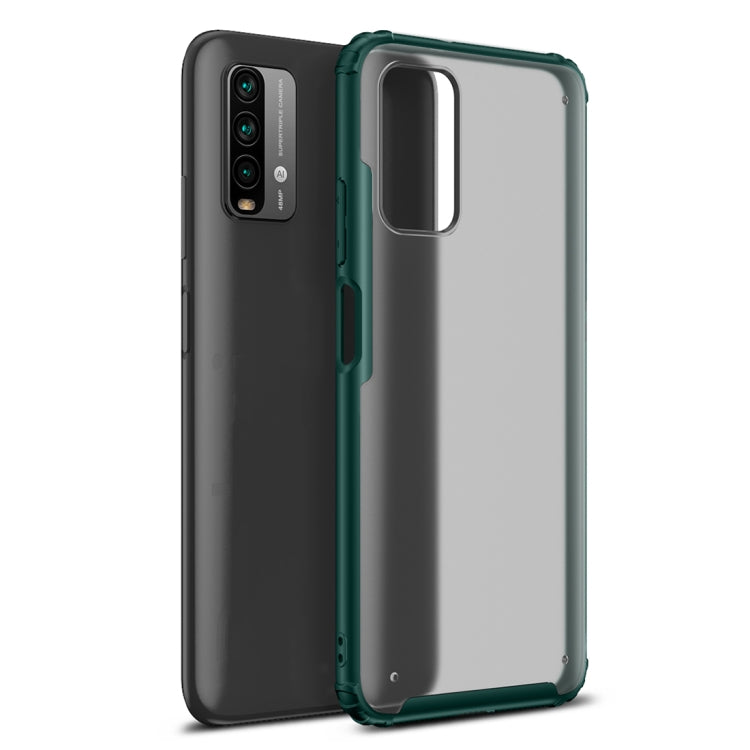 For Xiaomi Redmi Note 9 4G Four-corner Shockproof TPU + PC Protective Case