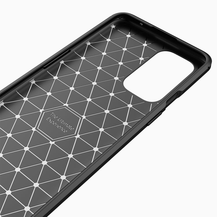 For OnePlus 9 Brushed Texture Carbon Fiber TPU Case