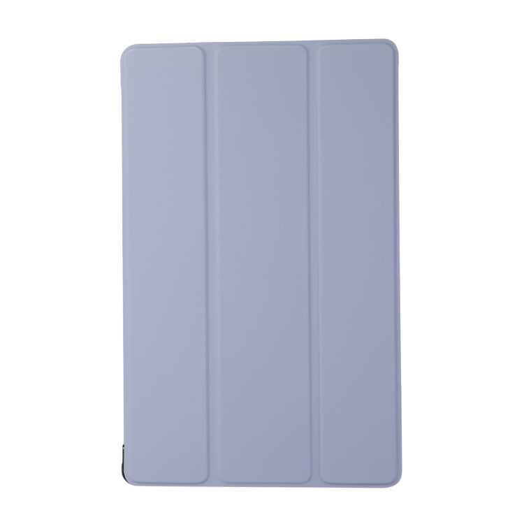 For Lenovo Tab M10 HD (X306) 3-folding Skin Texture Horizontal Flip TPU + PU Leather Case with Holder