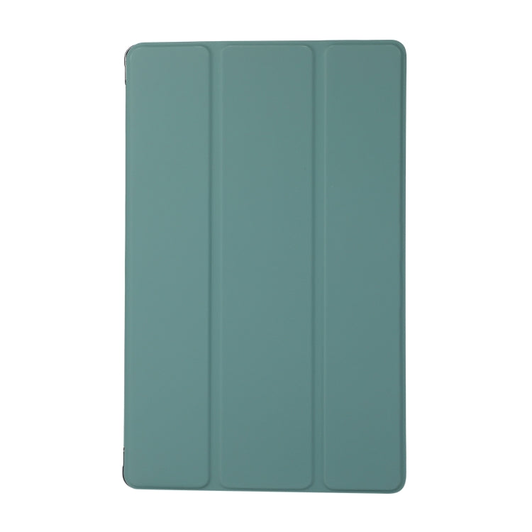 For Lenovo Tab M10 HD (X306) 3-folding Skin Texture Horizontal Flip TPU + PU Leather Case with Holder