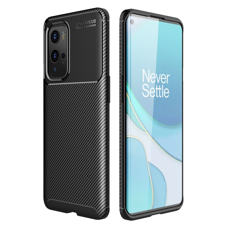 For OnePlus 9 Pro Carbon Fiber Texture Shockproof TPU Case