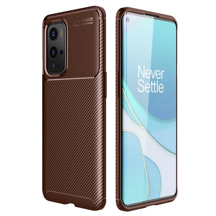 For OnePlus 9 Pro Carbon Fiber Texture Shockproof TPU Case
