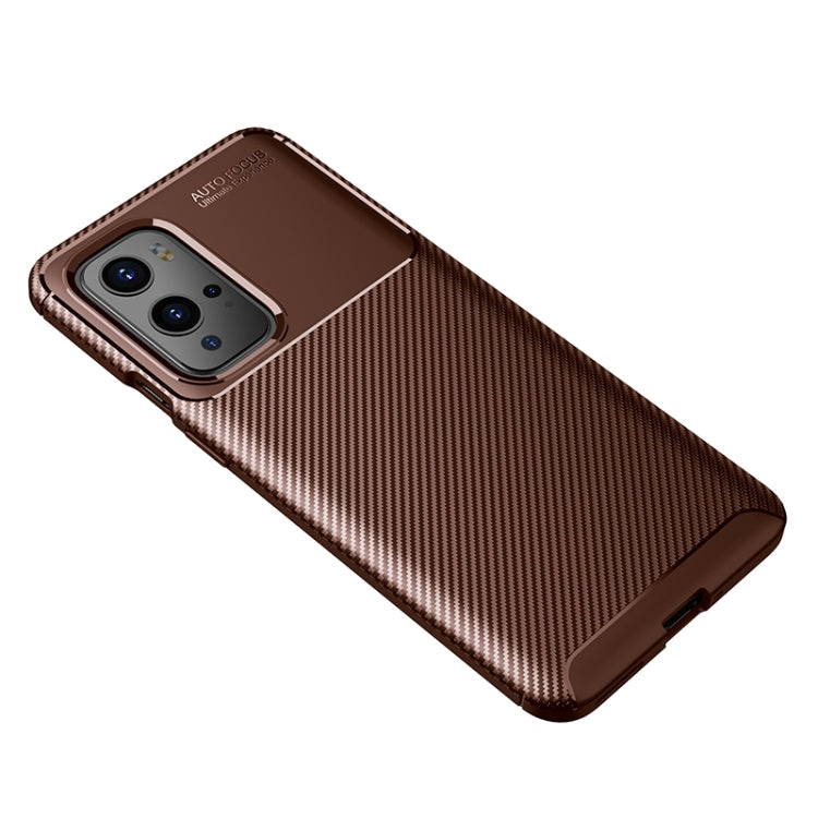 For OnePlus 9 Pro Carbon Fiber Texture Shockproof TPU Case
