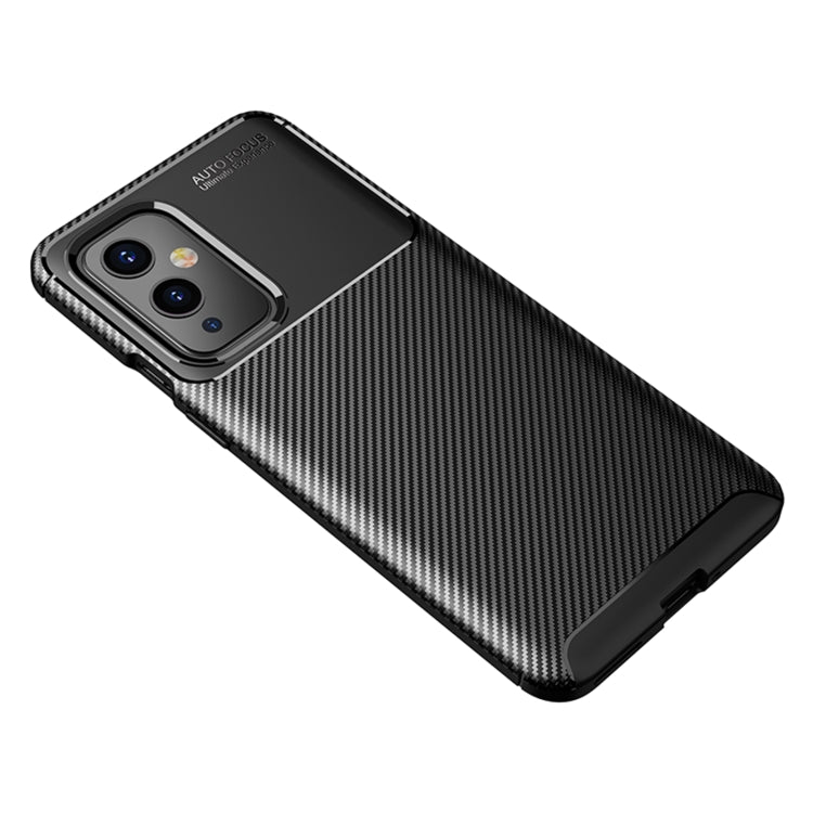 For OnePlus 9 Carbon Fiber Texture Shockproof TPU Case