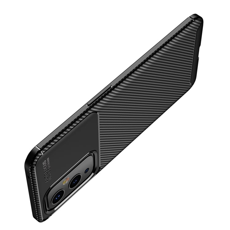 For OnePlus 9 Carbon Fiber Texture Shockproof TPU Case