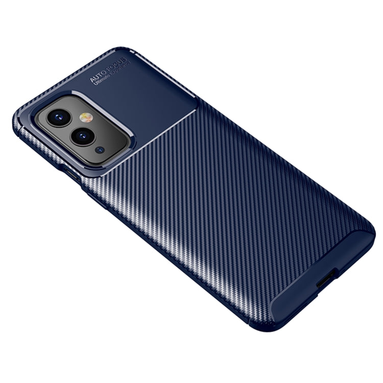 For OnePlus 9 Carbon Fiber Texture Shockproof TPU Case