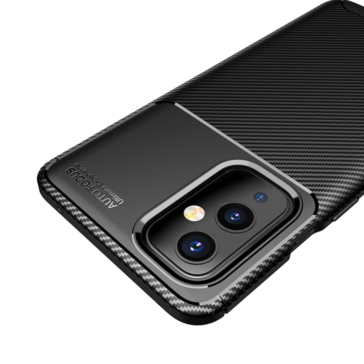 For OnePlus 9 Carbon Fiber Texture Shockproof TPU Case