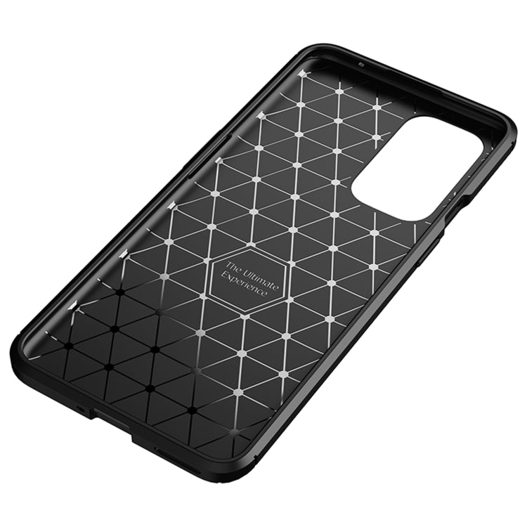 For OnePlus 9 Carbon Fiber Texture Shockproof TPU Case