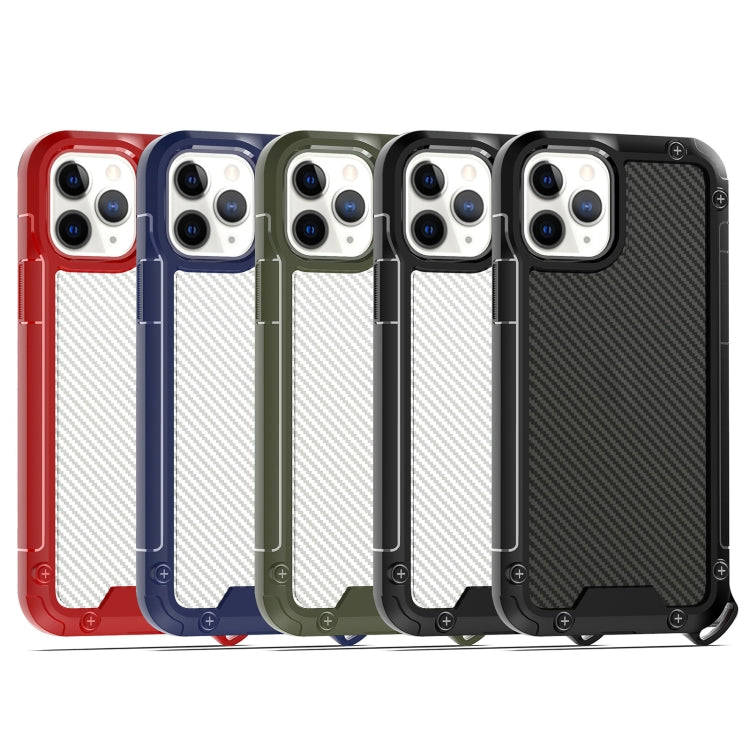 For iPhone 11 Gold-Shield Series Shockproof PC + TPU Case